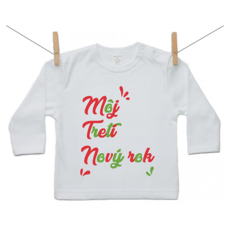Boodyy Tričko s dlhým rukávom Môj tretí Nový rok 98
