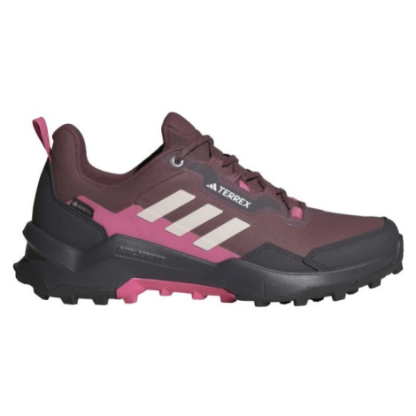 adidas TERREX AX4 GTX W Dámska treková obuv, vínová, veľkosť 38