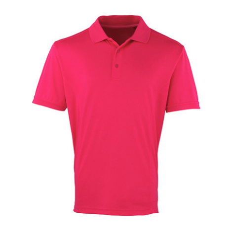 Premier Workwear Pánske polo tričko PR615 Hot Pink -ca. Pantone 214c