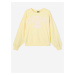 Yellow girly sweatshirt name it Dollege - Girls