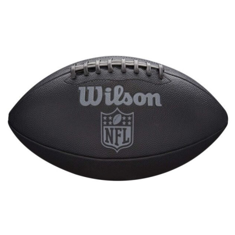 Wilson NFL JET BLACK JR Juniorská lopta na americký futbal, čierna, veľkosť