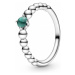 Pandora Strieborný prsteň pre ženy narodené v máji 198867C05 50 mm