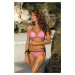 Merry Hollywood-Nero M-356 swimsuit pink and black