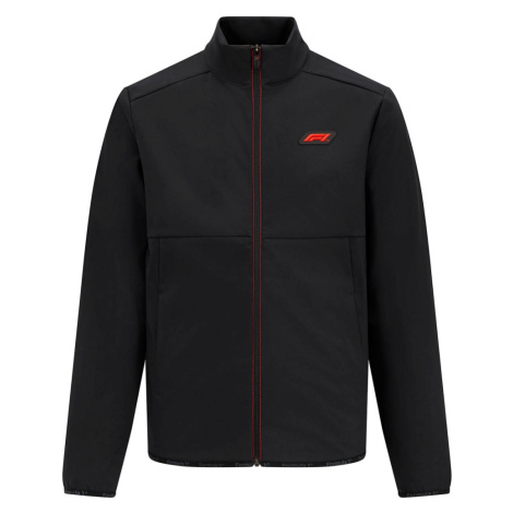 Formule 1 pánska bunda Logo Softshell Black F1 Team 2023