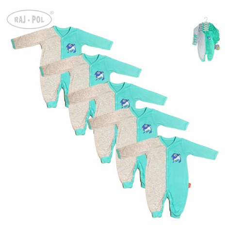 Raj-Pol Kids's 5Pack Romper Sketch Finek PEK-PAJ001