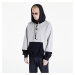 Mikina PREACH Oversized Raw Edges Hoodie GOTS Grey Melange/ Black