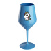 DUHOVÝ JEDNOROŽEC - modrý nerozbitný pohár na víno