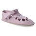 Barefoot sandálky Baby Bare - IO Sparkle pink letné