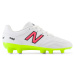 Detské futbalové topánky New Balance 442 ACADEMY JNR FG V2 JS43FWH2 – biele