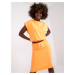 Fluo orange basic tracksuit with Ursula skirt