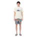 Pánske plavky 4F BOARD SHORTS-4FWSS24UBDSM086-90A-MULTICOLOUR ALLOVER