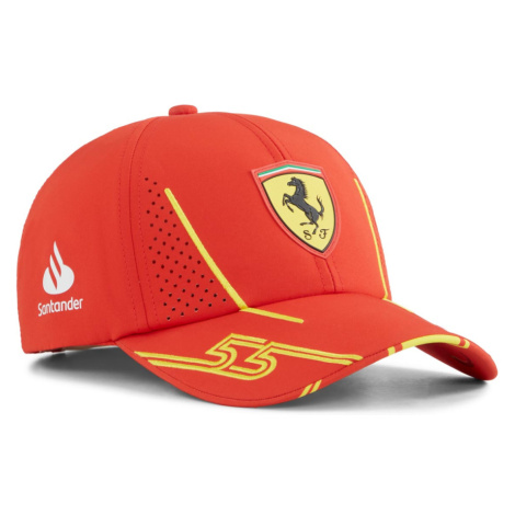 Ferrari čiapka baseballová šiltovka Driver Sainz red F1 Team 2024 Puma