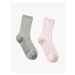 Koton Set of 2 Socks With Geometric Pattern Multi Color