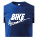 Detské tričko pre cyklistov BIKE - vtipná paródia známej značky