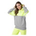 Dámska mikina s kapucňou 4F WOMENS SWEATSHIRT BLD024-45S-CANARY GREEN