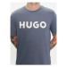 Hugo Tričko Dulivio 50467556 Modrá Regular Fit