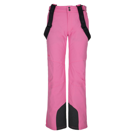Kilpi ELARE-W Dámske lyžiarske nohavice SL0406KI Ružová