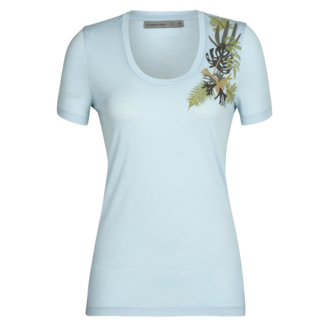 Icebreaker Tech Lite II SS Scoop Tee Fabulous Fer Haze Women's T-Shirt Icebreaker Merino