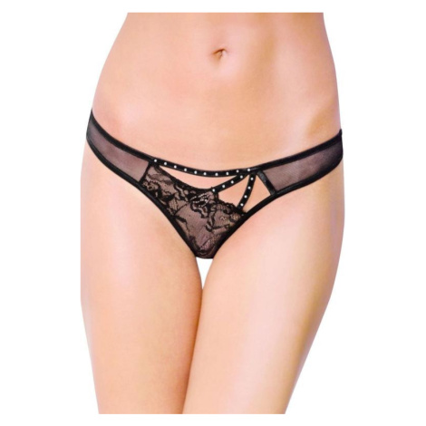 Dámske erotické tangá 2441 black SoftLine Collection