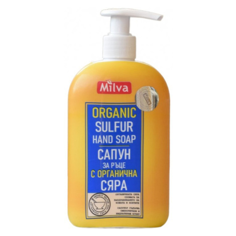 Milva Tekuté mydlo s organickou sírou 300ml - Milva