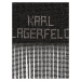 Karl Lagerfeld Kabelka na rameno  čierna / strieborná