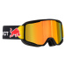 Lyžiarske okuliare RED BULL SPECT NEON 02RE2, black brown with red mirror