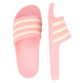 ADIDAS SPORTSWEAR Plážové / kúpacie topánky 'Adilette Aqua'  krémová / ružová