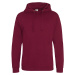 Just Hoods Pánska mikina JH011 Burgundy