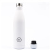Cool Bottles Nerezová termolahev Mono třívrstvá 750 ml - bílá