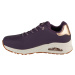 Fialové dámske tenisky Skechers Uno-Shimmer Away 155196-DKPR