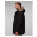 Pánska čierna Páperová Bunda Woolrich Polar High Collar Fur Parka