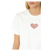 Tričko Diesel T-Hearty T-Shirt Biela