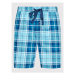 Cyberjammies Pyžamové šortky George 6706 Modrá Regular Fit