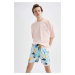 DEFACTO Regular Fit Short Swimming Shorts