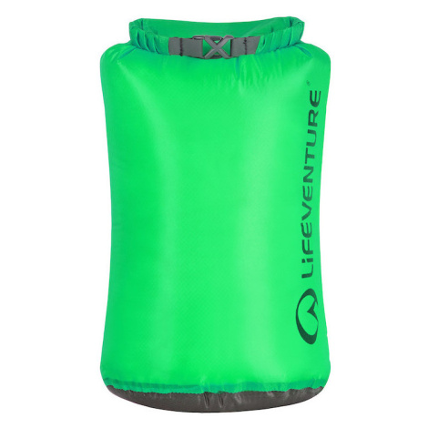 Nepremokavý vak LifeVenture Ultralight Dry Bag 10L Farba: zelená