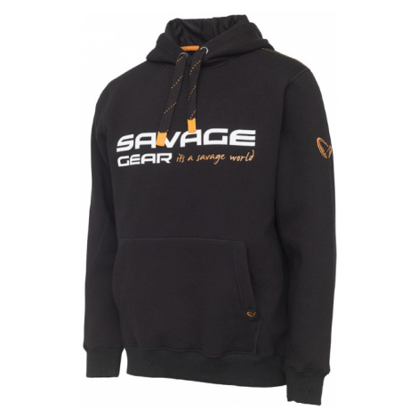 Savage gear mikina cosmo hoodie black ink - l