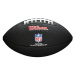 Wilson MINI NFL TEAM SOFT TOUCH FB BL CL Mini lopta, čierna, veľkosť