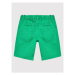 United Colors Of Benetton Džínsové šortky 4KV959G50 Zelená Slim Fit