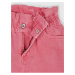 Ružové dievčenské šortky mom GAP