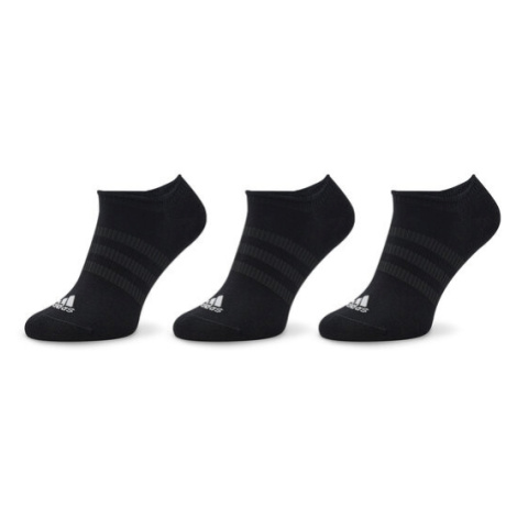 Adidas Súprava 3 párov kotníkových ponožiek unisex Twin And Light IC1327 Čierna