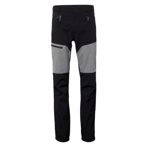 ICEPEAK Outdoorové nohavice 'BUSTI'  sivá melírovaná / čierna
