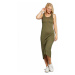 Dedicated Jersey Dress Kristinehamn Leaf Green