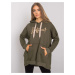 Fallon Khaki Kangaroo Sweatshirt