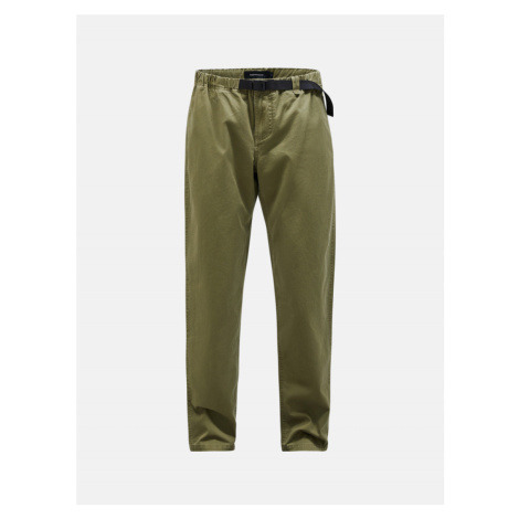 Nohavice Peak Performance M Moment Comfort Pants Snap Green