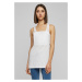 Women's Floral Laces Loose Tank White