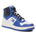 Tommy Jeans Sneakersy Mid Cut Basket EM0EM01164 Modrá
