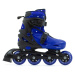 SFR Plasma Adjustable Children's Inline Skates - Black / Blue - UK:1J-4J EU:33-37 US:M2-5