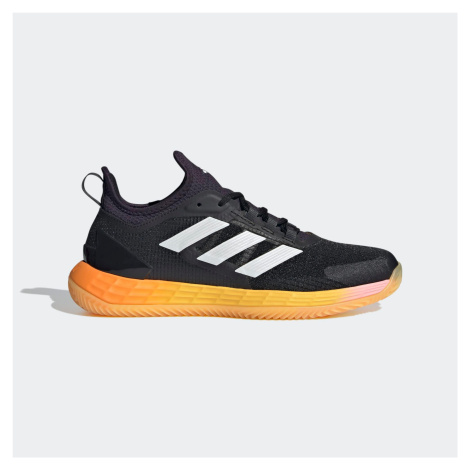 Dámska tenisová obuv Adizero Ubersonic 4.1 na antuku Flame Adidas