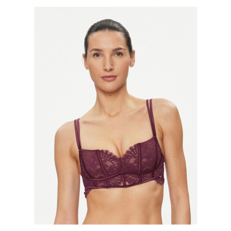 Hunkemöller Podprsenka Bralette Kea 203672 Fialová Hunkemoller