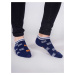 Yoclub Chlapčenské členkové bavlnené ponožky Vzory Farby 6-Pack SKS-0008C-AA00-004 Viacfarebné